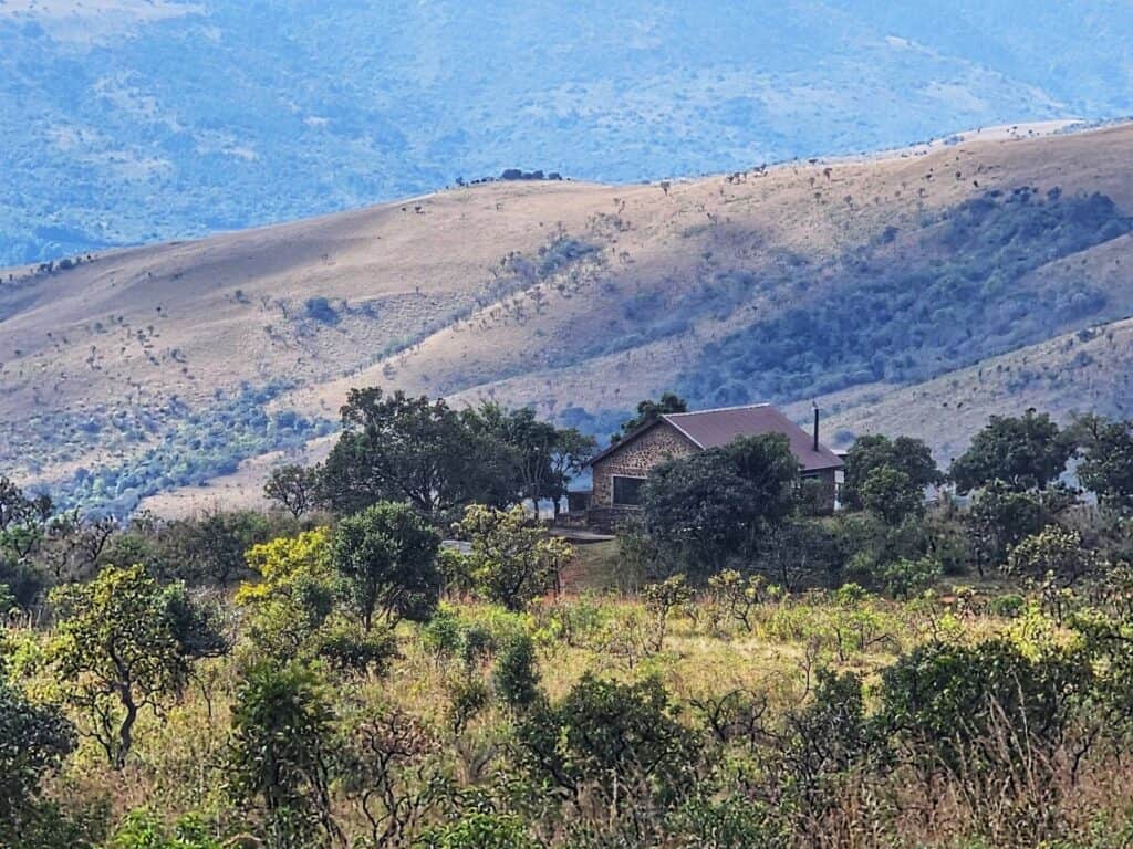 Scenic view of Wolwekrans with rolling hills and lush greenery.